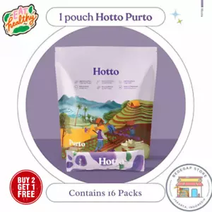 Hotto 1 Pouch - Breakfast Multigrain with Purple Sweet Potato For Dietary & Gerd - Picture 1 of 7