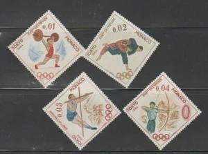 MONACO BRIEFMARKEN 1964 OLYMPISCHE SOMMER- UND WINTERSPIELE TOKIO POSTFRISCH - MONA33 - Bild 1 von 1