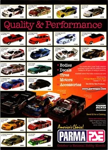 Parma RC Lexan Body Print Ad Ephemera Wall Art Decor - Picture 1 of 1
