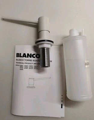 Dispensador de jabón de cocina BLANCO 443045 Torre, blanco suave Foto 1 de 4