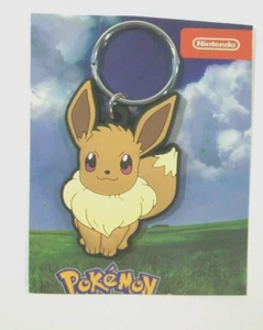 NUEVO NNINTENDO POKEMON EEVEE VINILO GOMA FIGURA LLAVERO - Imagen 1 de 2