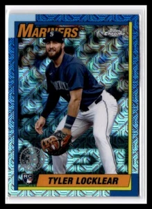 2025 Topps Series 1 - 1990 Topps Chrome Silver Pack Tyler Locklear #T90C-64 (RC) - Picture 1 of 2