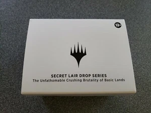 MTG Secret Lair ~ The Unfathomable Crushing Brutality of Basic Lands ~ Sealed! - Picture 1 of 5