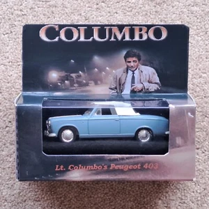 Columbo - Code 3 Peugeot 403 - 1:43 Scale c/w free display box - Picture 1 of 24