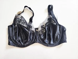 Wacoal Side Note Embroidered Underwire Bra Black 855377 Sz 38C - NWT - Picture 1 of 1