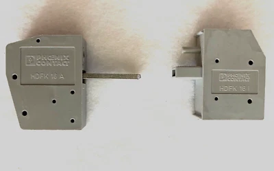 Phoenix Contact HDFK 16 1 male AND 16 A female Panel Feed Through Terminal Block - Image 1 of 4