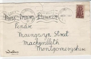 south africa 1942 airman stamps cover ref 20537 - Picture 1 of 2