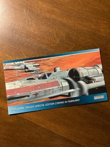 1996 Star Wars Lucasfilm Trilogy Special Edition Widevision G1 Promo #1 R2D2 HTF - Picture 1 of 8