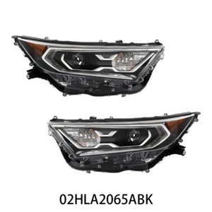 Pair of Headlights LED Headlamps Fit For 2019-2022 Toyota RAV4 XLE Hybrid XSE - Picture 1 of 12