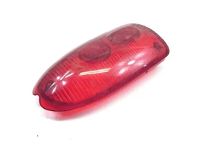 VINTAGE NOS 1951 KAISER LEFT RED TAIL LIGHT LENS WITH VERY LITTLE STORAGE WEAR - Picture 1 of 7