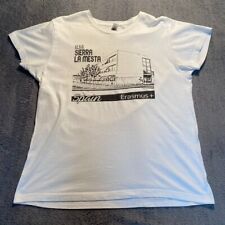 Roly Atomic 150 T-Shirt Mens Large white Short Sleeve Sierra La mesta Spain