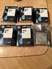 GENUINE HP 940XL 940 Ink Cartridges Lot Of 6 One Is Not OEM All New Expired 2018