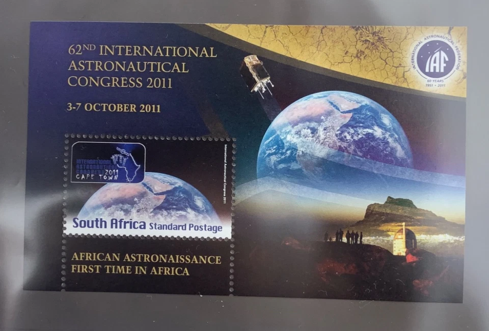 Sudáfrica 2011: Congreso Internacional de Astronáutica MS - MNH Foto 1 de 1