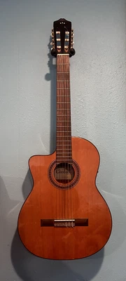Cordoba C5-CE Left-Handed Acoustic-Electric Classical Guitar, Solid Cedar Top - Image 1 of 4