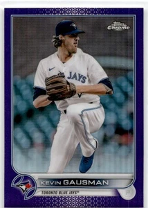2022 Topps Chrome Baseball Viola Rifrattore Kevin Gausman #40 SN250 - Foto 1 di 2