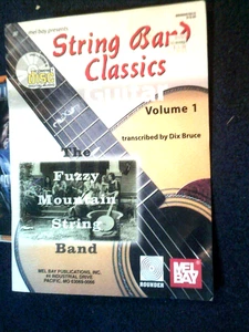 String Band Classics Guitar Volume 1 transcrided by Dix Bruce, with CD - Picture 1 of 4