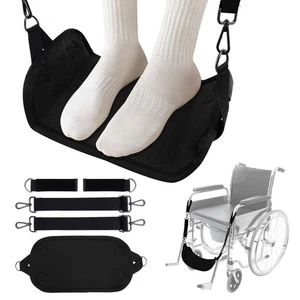 YIBEICO Silla de Ruedas Reposapiés, Correas para Pies Hamaca, Colgante Ajustable... - Imagen 1 de 7