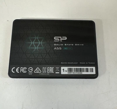 Silicon Power 1TB SSD 3D NAND A55 SLC Cache Performance Boost SATA III 2.5" 7... - Image 1 of 2