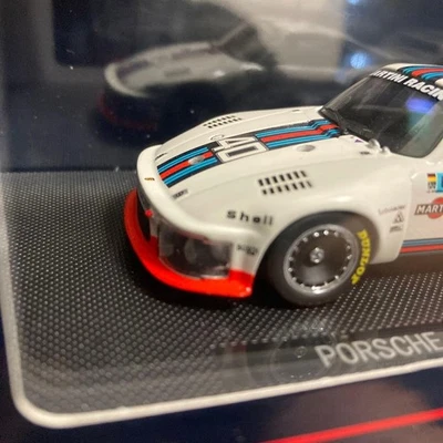 Porsche 935 1976 Le Mans 1/43 modellino auto pressofuso in metallo bianco - Immagine 1 di 4