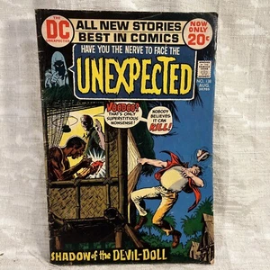Vintage Bronzezeit unerwartet #138 DC Comic 1972 "Schatten des Teufels Puppe" - 7168 - Bild 1 von 9