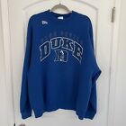 Sweat-shirt vintage années 1990 Duke University Blue Devils Pro Players, taille XXL