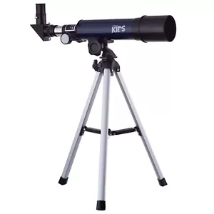 AMSCOPE 360-50mm Compact Telescope for Kids Beginners 18-90x Refractor w/ Tripod - Picture 1 of 1