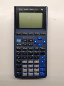 Parts or Repair Texas Instruments TI-81 Graphing Calculator No Cover  - Picture 1 of 9