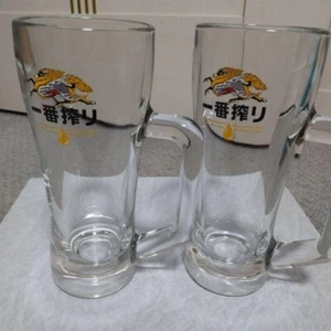KIRIN Bicchiere Birra 380 ml Speciale Bevanda Tazza Set 2 Paia Bere a Casa - Foto 1 di 4