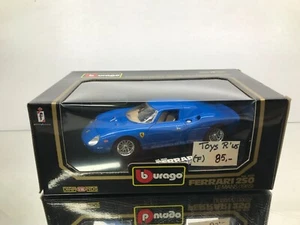 BBURAGO 3033 FERRARI 250 LE MANS 1965 -BLUE 1:18- HIGH QUALITY IN BOX - Picture 1 of 8