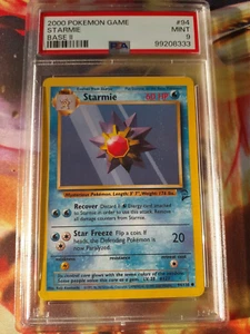 2000 Pokemon Base Set 2 Starmie #94 Uncommon PSA 9 Mint - Picture 1 of 2