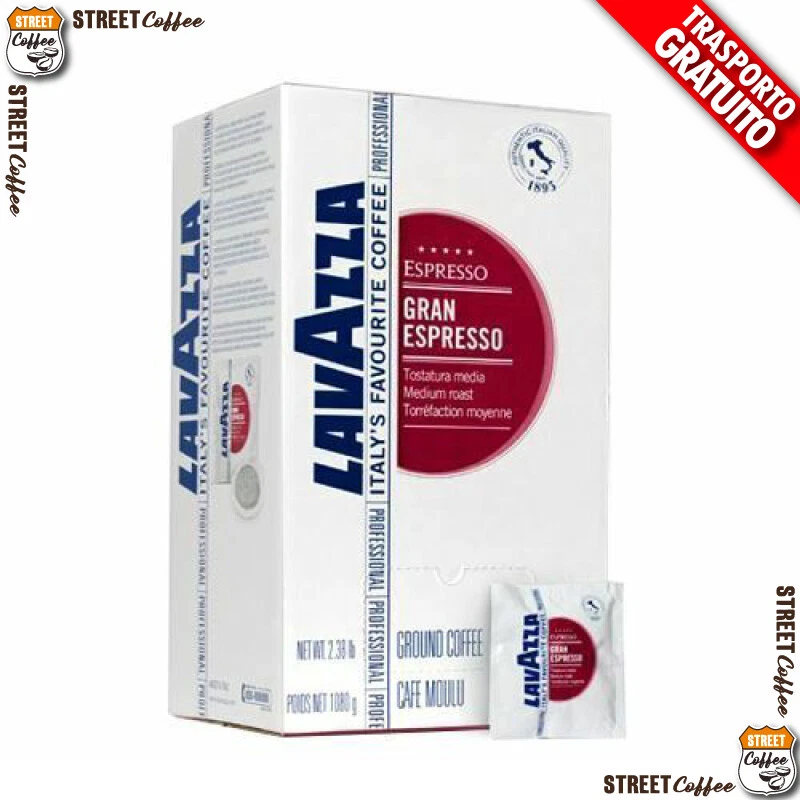 300 Kaffeekapseln Lavazza Gran Espresso FILTROCARTA ESE 44mm1 Zum