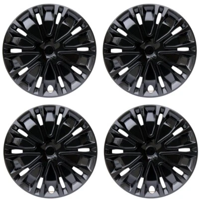 Black Set (4pcs) fit for Mazda 2 2007 14" Hubcaps Wheel Covers - Image 1 of 4