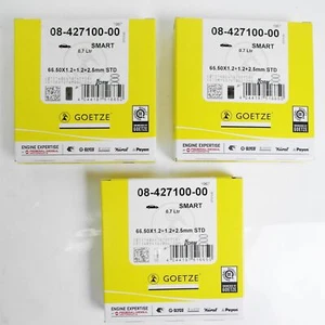 3x Kolbenringe GÖTZE Ø 66.5mm pf. SMART 0,7l 698ccm - Bild 1 von 3
