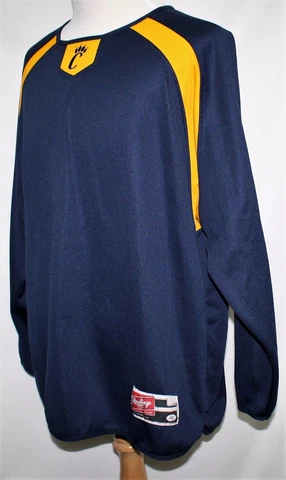 University of Cincinnati Bearcats Men's XL Rawlings Jersey Shirt Navy MINT Cover