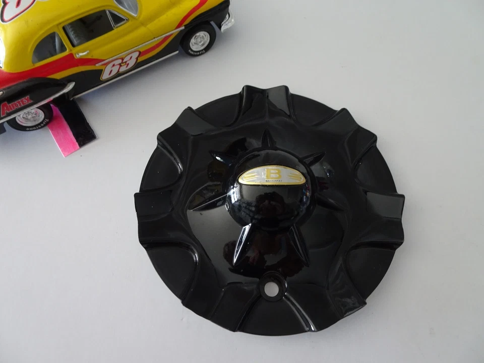 Tapa central de rueda personalizada negra BACCARAT # C1120-CAP Foto 1 de 2