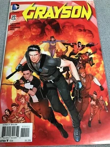 Grayson #20 (9.6-9.8) Lanzing Kelly Antonio Cox DC Comics - Picture 1 of 4