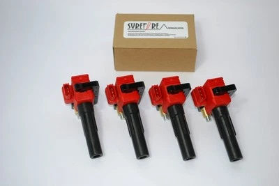 SUREFIRE for SUBARU IMPREZA 2.5 WRX STi LEGACY FORESTER FK0334 UPRATED COILPACKS - Image 1 of 4