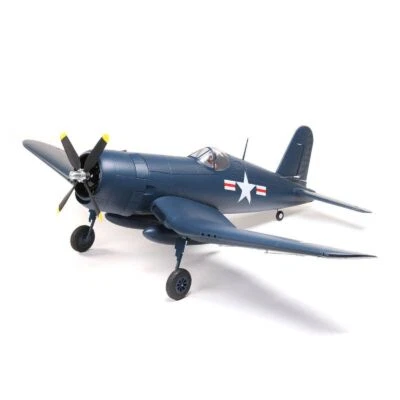 E-flite RC Flugzeug Corsair 1,2m BNF Spektrum , AS3X, SAFE Basic - Bild 1 von 4