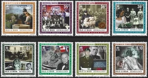 2011 Isle of Man Sg 1640/1647 Genealogy MNH - Picture 1 of 2