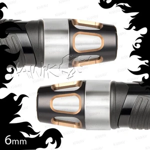 Extremos de barra de peso pesado VAWiK titanio oro TORRE base plateada se adapta a pernos 6 mm ε - Imagen 1 de 4