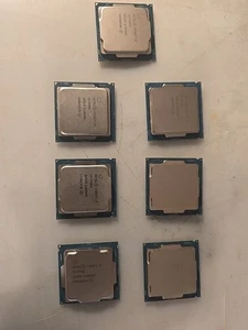 Lot 7 modèles différents : Intel Core 2= i7-7700, 2=i7-7700T, 2=i5-6500, 1=i5-7500T - Photo 1/9