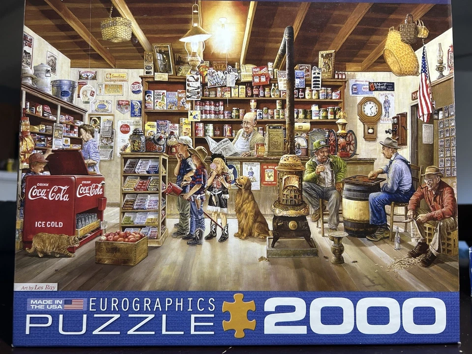 "The General Store" 2000 Piece Premium Jigsaw Puzzle Eurographics - Image 1 of 1
