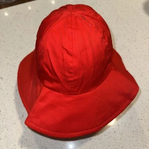 Red Adult Sun Hat Beach Pool Cap - Buy Multiple To Save On Shipping - Picture 1 of 4
