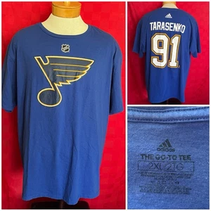 St Louis Blues Adidas #91 Vladimir Tarasenko Hockey Jersey Shirt Size 2XL 2016 - Picture 1 of 7