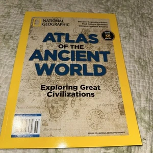 National Geographic Special Publication Magazine Atlas Of The Ancient World - Picture 1 of 2