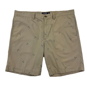 Chaps pantaloncino uomo kaki 40 cocktail martini vetro cotone ricamato - Foto 1 di 9