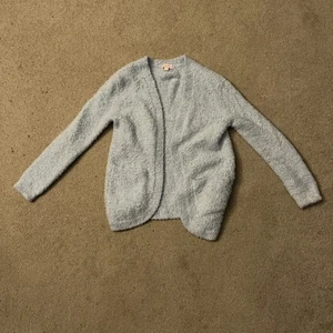 Design History Blue Open Front Sweater Girls L - Picture 1 of 3