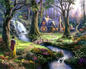 30 x 24 Art Mural Ceramic Backsplash Bath Decor Tile #300 - Picture 1 of 2