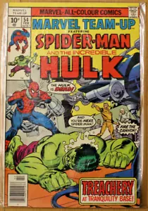 Us-Comics Marvel Team -Up #54 Spider-Man and the incredible Hulk 1977 - Bild 1 von 1