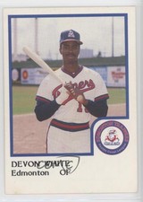 1986 ProCards Edmonton Trappers Devon White